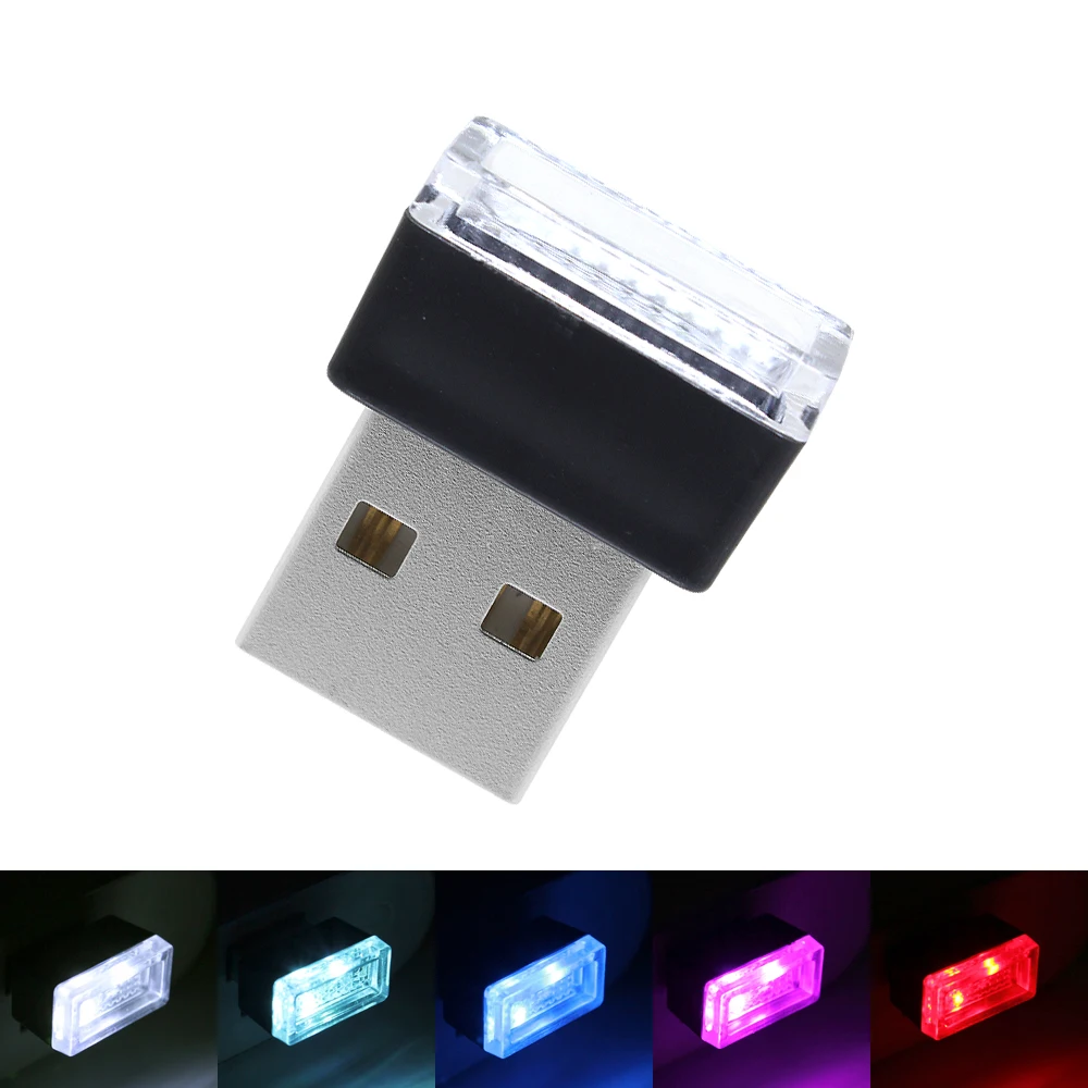 ANBLUB 1pcs NEW 5 Colors Mini USB LED Car Interior Light DC 5V Auto Decoration Atmosphere Lamp Car Styling
ANBLUB 1pcs NEW 5 Colors Mini USB LED Car Interior Light DC 5V Auto Decoration Atmosphere Lamp Car Styling