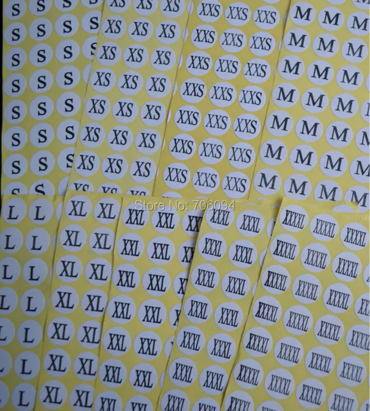 15sheets=1980pcs/lot Stock printed white size label stickers, number tags,Garment size label Round paper size sticker
15sheets=1980pcs/lot Stock printed white size label stickers, number tags,Garment size label Round paper size sticker