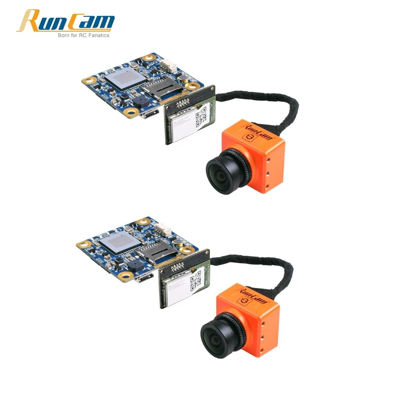 2 шт. runcam Разделение WDR Wi-Fi FPV-системы Камера 1080 P 60fps HD Регистраторы короткие