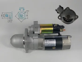 Fast Shipping starting motor QDJ273A 24V 11 Teeth diesel engine 4110 6105 6108 starter motor suit Changchai Changfa
Fast Shipping starting motor QDJ273A 24V 11 Teeth diesel engine 4110 6105 6108 starter motor suit Changchai Changfa