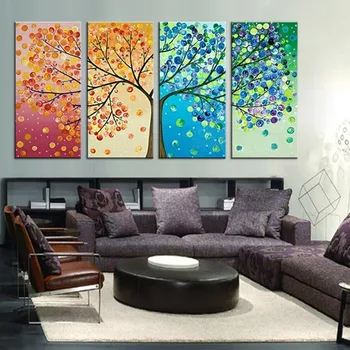 Colorful Tree Embroidery DIY Counted Cross Stitch Kit Handmade Needlework Four Season Painting Home Room Decoration 103*57cm
Colorful Tree Embroidery DIY Counted Cross Stitch Kit Handmade Needlework Four Season Painting Home Room Decoration 103*57cm
