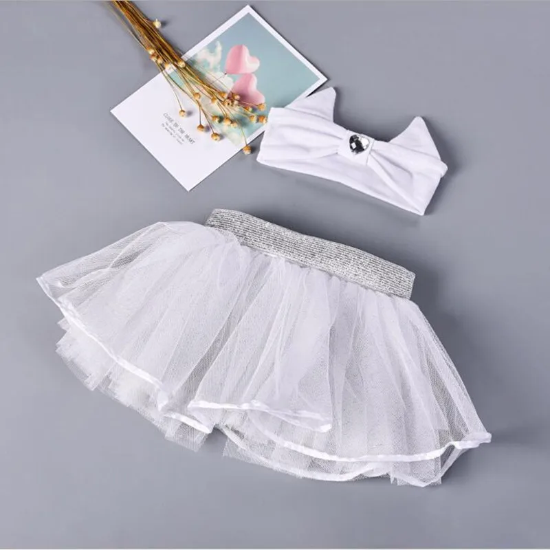 0-2T Fairy white tutu skirt European and American children sequin tutu girls gauze skirt Party wear tutu with matching headband
0-2T Fairy white tutu skirt European and American children sequin tutu girls gauze skirt Party wear tutu with matching headband