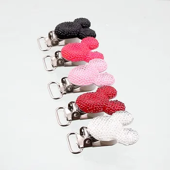 Baby Pacifier Clips Cartoon Mouse Acrylic Decoration Metal Stainless Steel Holders Cute Infant Soother Clasps Accessories
Baby Pacifier Clips Cartoon Mouse Acrylic Decoration Metal Stainless Steel Holders Cute Infant Soother Clasps Accessories