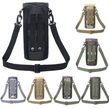 500ml Tactical Molle Water Bottle Pouch Nylon Military Holster Outdoor Travel Kettle Bag Drawstring Camping Hiking Water Bottl
500ml Tactical Molle Water Bottle Pouch Nylon Military Holster Outdoor Travel Kettle Bag Drawstring Camping Hiking Water Bottl