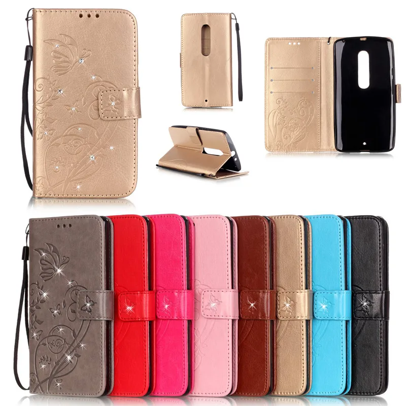 Luxury Bling Book Style Leather Flip Butterfly Case Cover For Motorola Moto X Play XT1562 XT1563 2015 Phone Bags+Strap
Luxury Bling Book Style Leather Flip Butterfly Case Cover For Motorola Moto X Play XT1562 XT1563 2015 Phone Bags+Strap