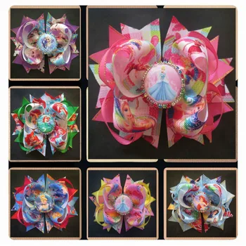 Free shipping 10pcs Hand Customize Hair Accessories BLESSING Girl Boutique 5.5" A- Princess Hair Bow Clip Cinderella
Free shipping 10pcs Hand Customize Hair Accessories BLESSING Girl Boutique 5.5" A- Princess Hair Bow Clip Cinderella