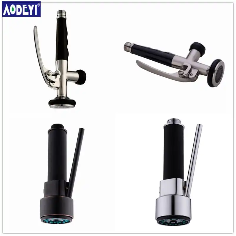 Aodeyi Brass Kitchen Sprayer Spout Faucet Sink Pull Down Nozzle