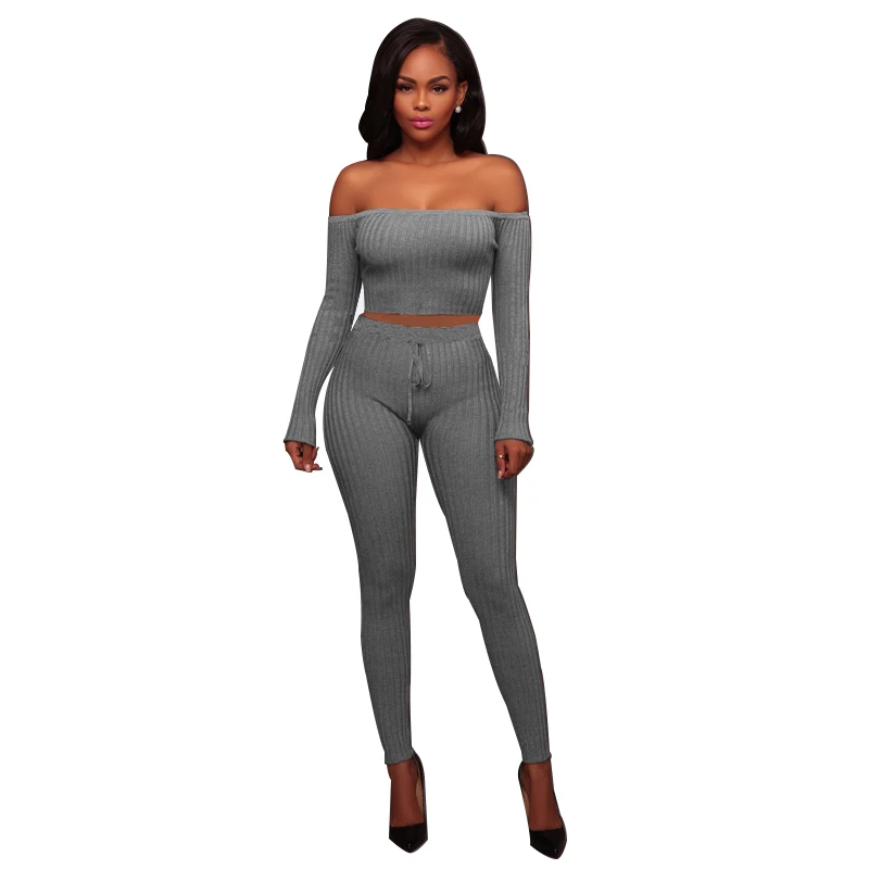 NORMOV Casual Women Sets Solid Slash Neck Long Sleeve Pullovers And High Waist Drawstring Ankle Length Trousers Cotton Sets
NORMOV Casual Women Sets Solid Slash Neck Long Sleeve Pullovers And High Waist Drawstring Ankle Length Trousers Cotton Sets
