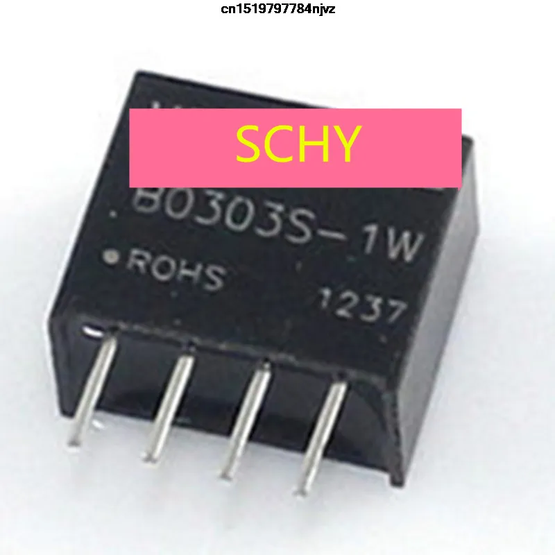 Isolated power module B0303S-1WR2 B0303S-1W B0303S SIP-4 DC-DC 3.3V turn 3.3V 5PCS
Isolated power module B0303S-1WR2 B0303S-1W B0303S SIP-4 DC-DC 3.3V turn 3.3V 5PCS