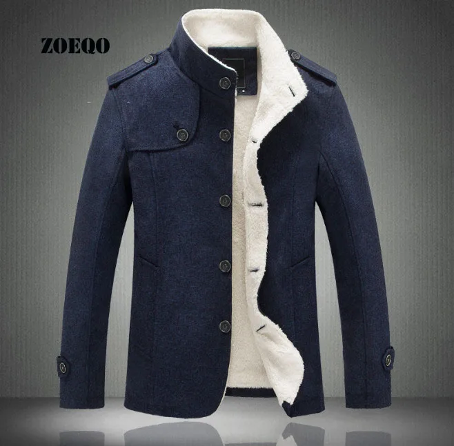 ZOEQO Brand Winter Mens jacket and Coats Style Stylish Wool jackets men Plus Velvet Thickening Coats High Quality Windbreaker
ZOEQO Brand Winter Mens jacket and Coats Style Stylish Wool jackets men Plus Velvet Thickening Coats High Quality Windbreaker