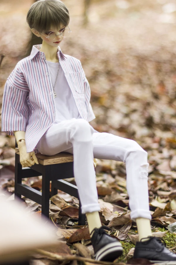 BJD doll clothes for 1/3 1/4 1/6 MSD Uncle size ripped little foot stretch white denim pants doll accessories
BJD doll clothes for 1/3 1/4 1/6 MSD Uncle size ripped little foot stretch white denim pants doll accessories