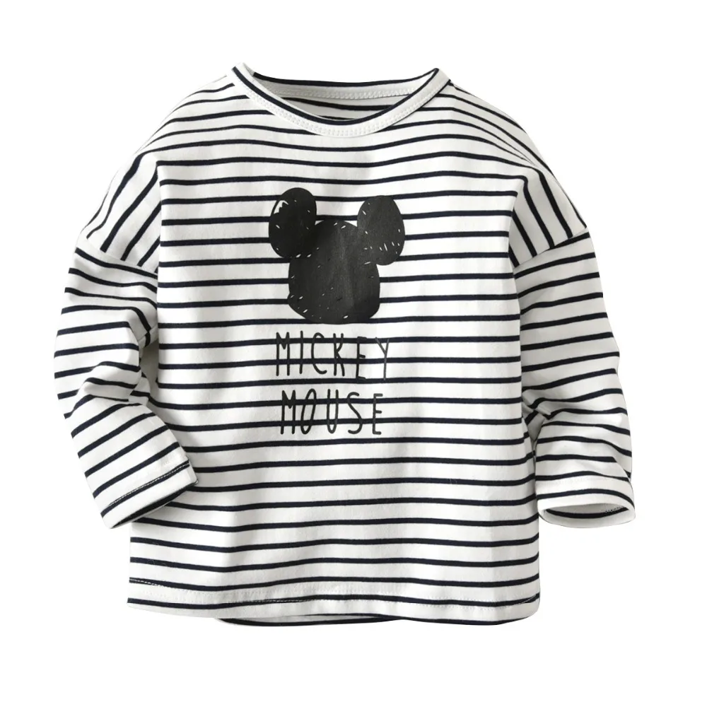 2019 Spring Kids child boys girls T-shirt Cotton long sleeve mickey tops shirt Toddler baby clothes t shirt 1-6 Years old
2019 Spring Kids child boys girls T-shirt Cotton long sleeve mickey tops shirt Toddler baby clothes t shirt 1-6 Years old