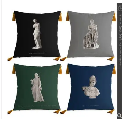 Ancient Greek sculpture art living room sofa hug pillowcase European retro pillowcase car pillowcase
Ancient Greek sculpture art living room sofa hug pillowcase European retro pillowcase car pillowcase