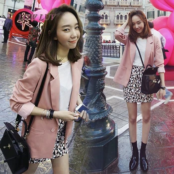 2018 Spring Suit Jacket Blazer Coat New Women Long Blazer Fashion Female Long Sleeve Elegant Blazer Women Business Wea
2018 Spring Suit Jacket Blazer Coat New Women Long Blazer Fashion Female Long Sleeve Elegant Blazer Women Business Wea