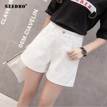 NEEDBO Shorts Jeans Shorts Lady Plus Size Denim Shorts Women High Waist Casual Vintage Summer Femme Hot Short Denim Shorts Women
NEEDBO Shorts Jeans Shorts Lady Plus Size Denim Shorts Women High Waist Casual Vintage Summer Femme Hot Short Denim Shorts Women