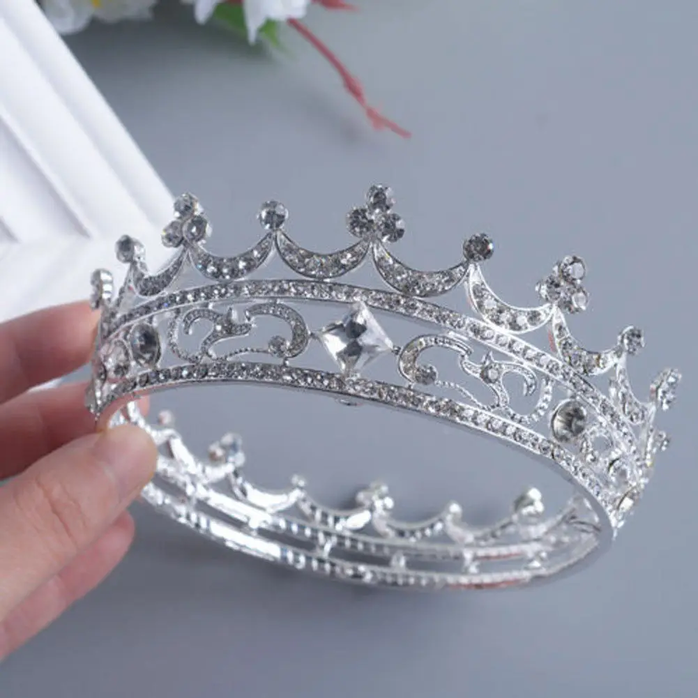 Vintage Baroque Queen King Bride Tiara Crown For Women Headdress Prom Bridal Wedding Tiaras and Crowns Party Hats
Vintage Baroque Queen King Bride Tiara Crown For Women Headdress Prom Bridal Wedding Tiaras and Crowns Party Hats