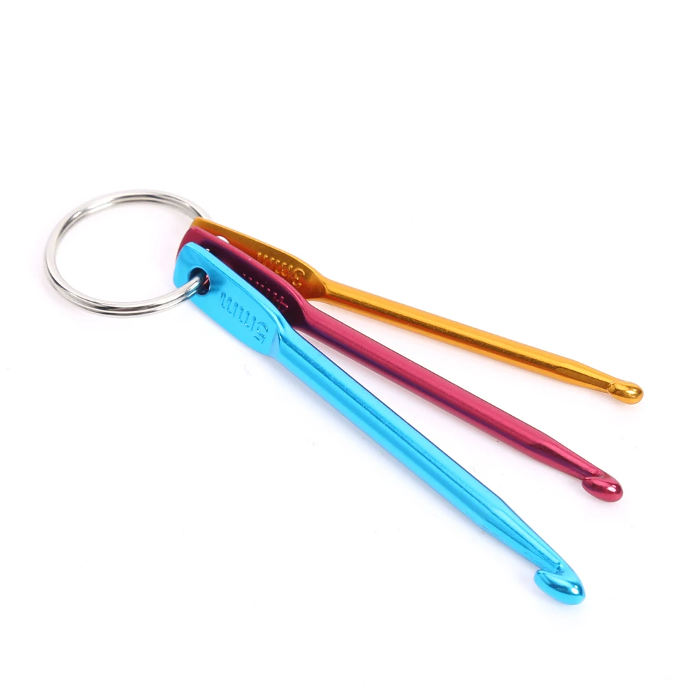 3pcs Hot Sale 3PCs/set Knitting Needles Hooks Colorful Aluminum Handle Knit DIY Craft Loom Tool Mixed Croche Keychain Keyring
3pcs Hot Sale 3PCs/set Knitting Needles Hooks Colorful Aluminum Handle Knit DIY Craft Loom Tool Mixed Croche Keychain Keyring