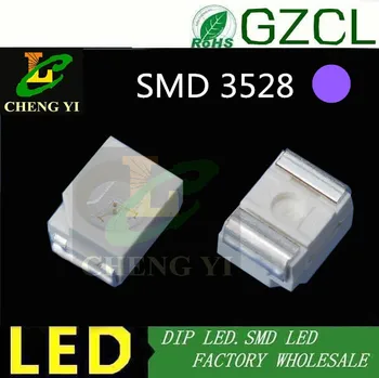 (uva smd led)395-405nm UV 3528 SMD LED Purpal surface mount chip led Taiwan chipset
(uva smd led)395-405nm UV 3528 SMD LED Purpal surface mount chip led Taiwan chipset