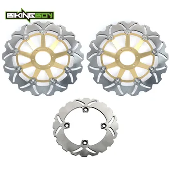 BIKINGBOY CB 600 F Hornet 00 01 02 03 04 05 06 CB600F 599 2005 2006 CB600 F2 S 2000-2004 Front Rear Brake Discs Rotors Disks 3pc
BIKINGBOY CB 600 F Hornet 00 01 02 03 04 05 06 CB600F 599 2005 2006 CB600 F2 S 2000-2004 Front Rear Brake Discs Rotors Disks 3pc
