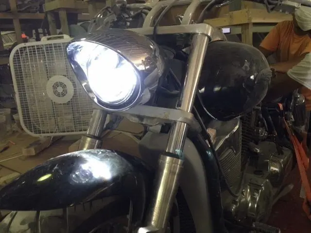 Люстра доп света Honda vtx1300 Cobra
