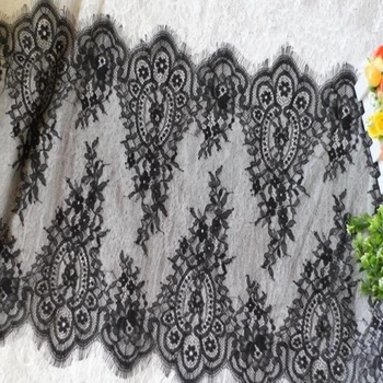 White Black Exquisite Eyelash Lace Trim Embroidery Lace Fabric Diy Dress Clothing AccessoriesYN360
White Black Exquisite Eyelash Lace Trim Embroidery Lace Fabric Diy Dress Clothing AccessoriesYN360