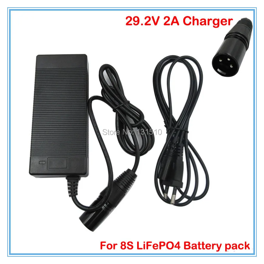 29.2V 2A charger 29.2V LiFePO4 Battery Charger 24v scooter charger XLRM Port 100-240V For 8S 24V LiFePO4 Battery pack
29.2V 2A charger 29.2V LiFePO4 Battery Charger 24v scooter charger XLRM Port 100-240V For 8S 24V LiFePO4 Battery pack