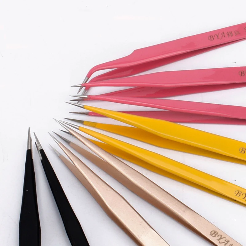 Multicolor stainless steel tweezers bird's nest picking tools anti-static mobile phone repair bending straight fine tip clip
Multicolor stainless steel tweezers bird's nest picking tools anti-static mobile phone repair bending straight fine tip clip