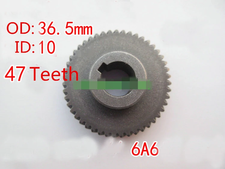 6A6 Hand Electric Hammer Drill Repair Part Helical Gear 47 Teeth 36.5 x 10 x 13mm
6A6 Hand Electric Hammer Drill Repair Part Helical Gear 47 Teeth 36.5 x 10 x 13mm