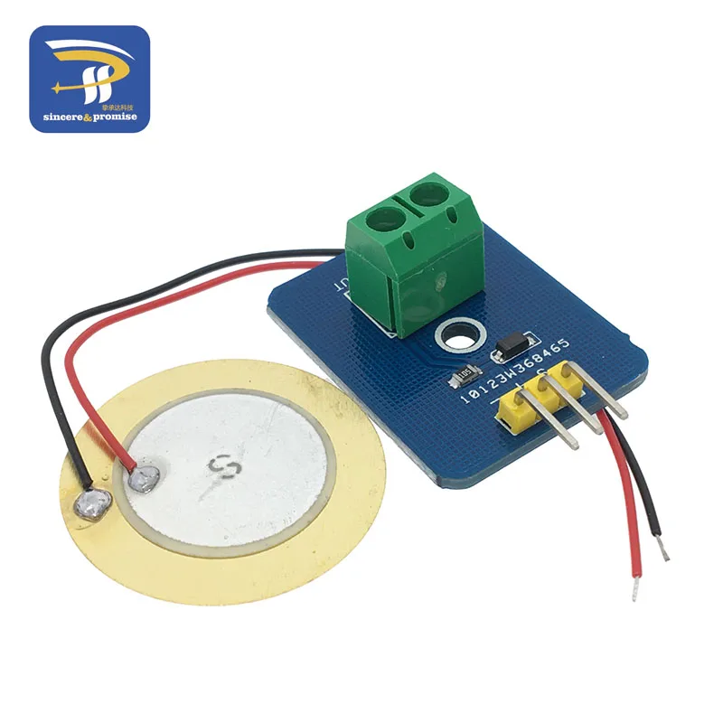 Drum Simulate Piezoelectric Sensor Analog Ceramic Vibration Sensor Module Piezoelectricity For Arduino DIY KIT
Drum Simulate Piezoelectric Sensor Analog Ceramic Vibration Sensor Module Piezoelectricity For Arduino DIY KIT