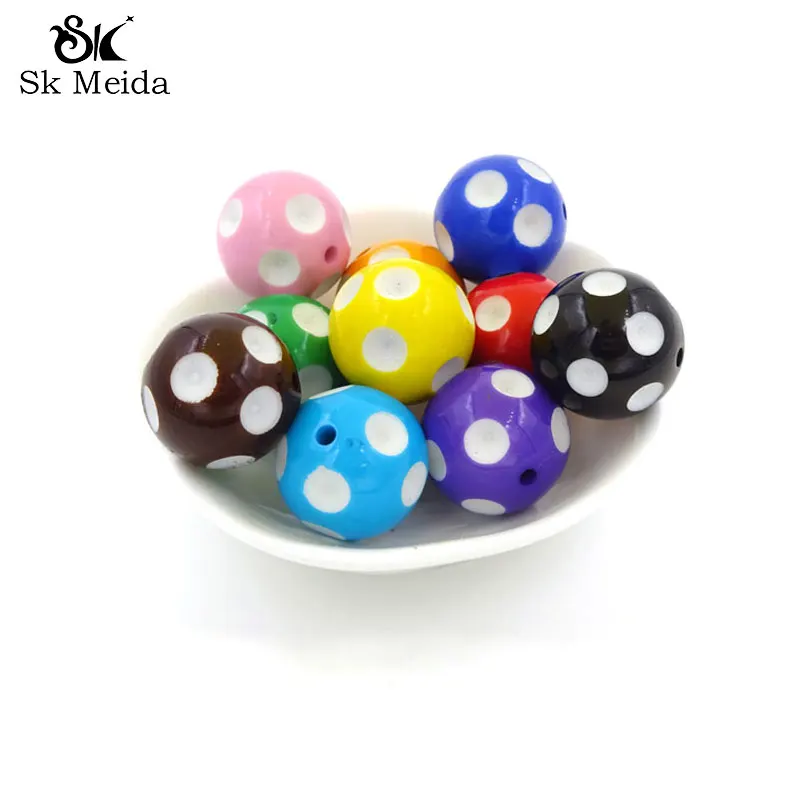 Mix Color 20mm Acrylic Beads Polka Dot Design Round Big Boncuk Materials For Making Jewelry Abalorios China Jewelry Beading 20pc
Mix Color 20mm Acrylic Beads Polka Dot Design Round Big Boncuk Materials For Making Jewelry Abalorios China Jewelry Beading 20pc