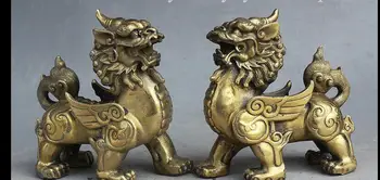 zhmui88002841199++Folk Chinese Dynasty Brass Strong Guard Dragon PiXiu Unicorn Beast Statue Pair
zhmui88002841199++Folk Chinese Dynasty Brass Strong Guard Dragon PiXiu Unicorn Beast Statue Pair