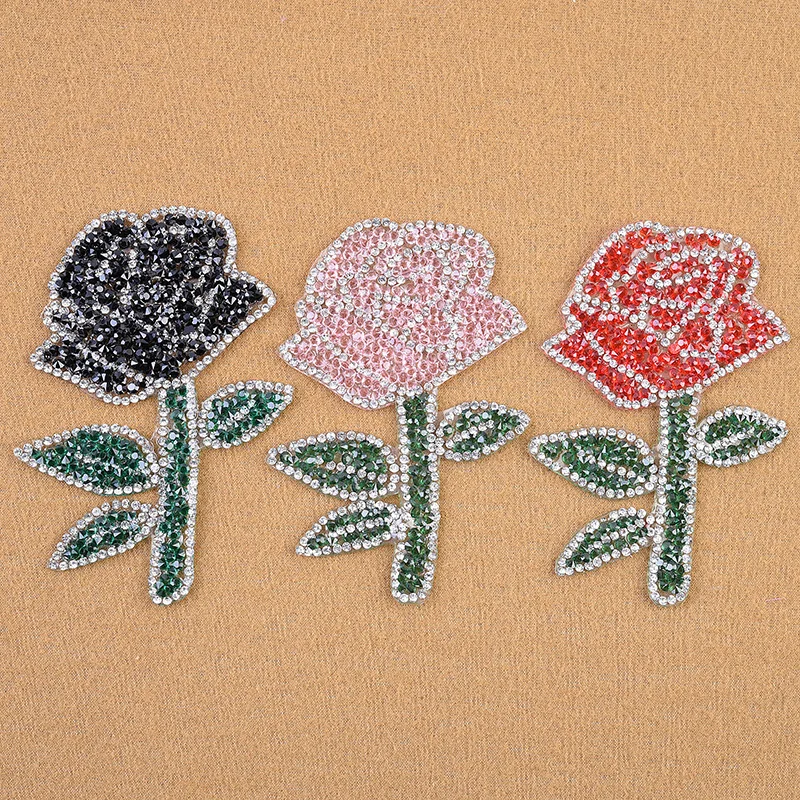1pcs Sparkling Flower Embroidery Sew Patches for Clothing By Diamond Rhinestones Black Iron on Stick Applique Jersey
1pcs Sparkling Flower Embroidery Sew Patches for Clothing By Diamond Rhinestones Black Iron on Stick Applique Jersey