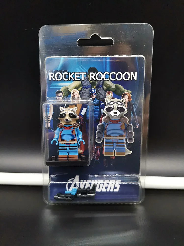 Single Sale Compatible LegoINGlys Super Heroes Avengers 4 Figures Endgame Rocket Raccoon Bricks Building Blocks Action Toys Gift
Single Sale Compatible LegoINGlys Super Heroes Avengers 4 Figures Endgame Rocket Raccoon Bricks Building Blocks Action Toys Gift
