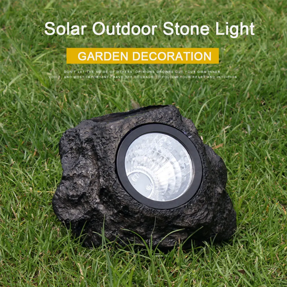 Solar Stone Lamp Outdoor LED Solar Garden Light Stone Shape Waterproof Landscape Lawn Lamp for Gareden Decoration Yard Pathway
Solar Stone Lamp Outdoor LED Solar Garden Light Stone Shape Waterproof Landscape Lawn Lamp for Gareden Decoration Yard Pathway