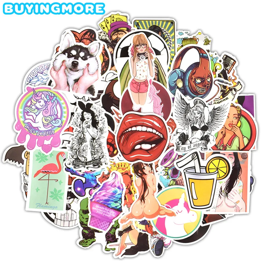 50 PCS JDM Cool Stickers Anime Graffiti Funny Waterproof Decals Sticker to DIY Skateboard Guitar Suitcase Fridge Bike Car Laptop
50 PCS JDM Cool Stickers Anime Graffiti Funny Waterproof Decals Sticker to DIY Skateboard Guitar Suitcase Fridge Bike Car Laptop