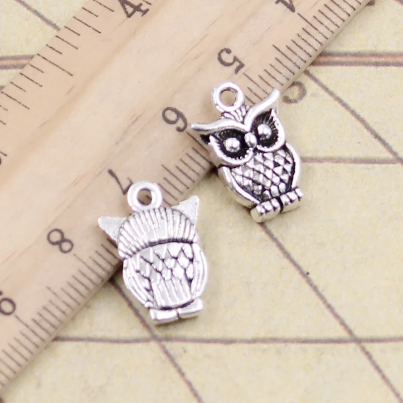 10pcs Charms big eyes owl 16x12mm Tibetan Silver Plated Pendants Antique Jewelry Making DIY Handmade Craft
10pcs Charms big eyes owl 16x12mm Tibetan Silver Plated Pendants Antique Jewelry Making DIY Handmade Craft