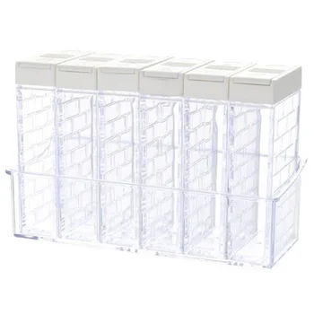 Practical Boutique 6 Pcs/Set Spice Seasoning Box Pp Salt Pepper Jars Box Kitchen Spice Storage Bottles Cooking Kitchen Accesso
Practical Boutique 6 Pcs/Set Spice Seasoning Box Pp Salt Pepper Jars Box Kitchen Spice Storage Bottles Cooking Kitchen Accesso