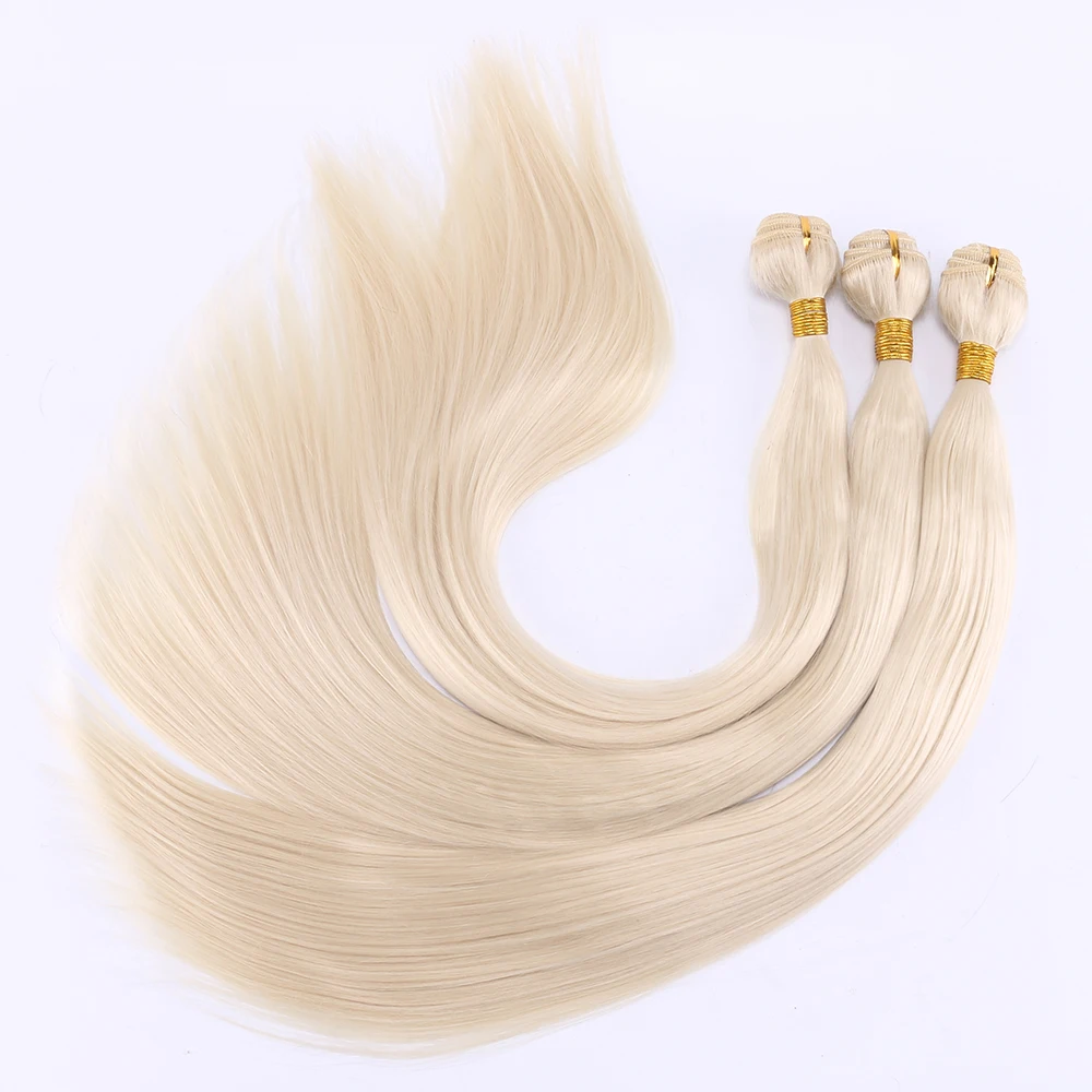 16-30 inches natural black color straight hair bundle brown 613# golden color available high temperature synthetic hair extensio
16-30 inches natural black color straight hair bundle brown 613# golden color available high temperature synthetic hair extensio