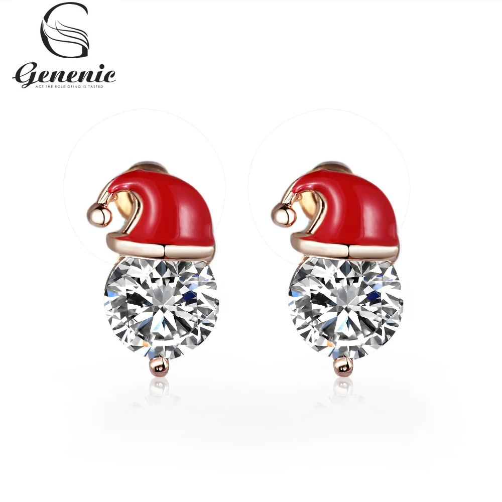 1Pair Cute Women Crystal Santa Hat Studs Earrings Red Christmas Ear Studs Rhinestone Zirconia Earring Xmas Jewelry Accessories
1Pair Cute Women Crystal Santa Hat Studs Earrings Red Christmas Ear Studs Rhinestone Zirconia Earring Xmas Jewelry Accessories