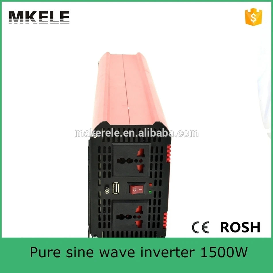 MKP1500-481R dc ac чистый синусоидальный инвертор 48v 110v солнечный без батареи 1500 w для