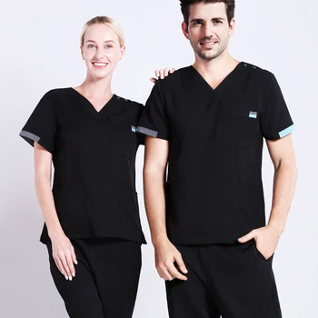 Medical Nursing Scrub Sets Hospital Clothes High Quality Men Women Doctors Nurses Uniform Dental Lab Surgical Gown
Medical Nursing Scrub Sets Hospital Clothes High Quality Men Women Doctors Nurses Uniform Dental Lab Surgical Gown