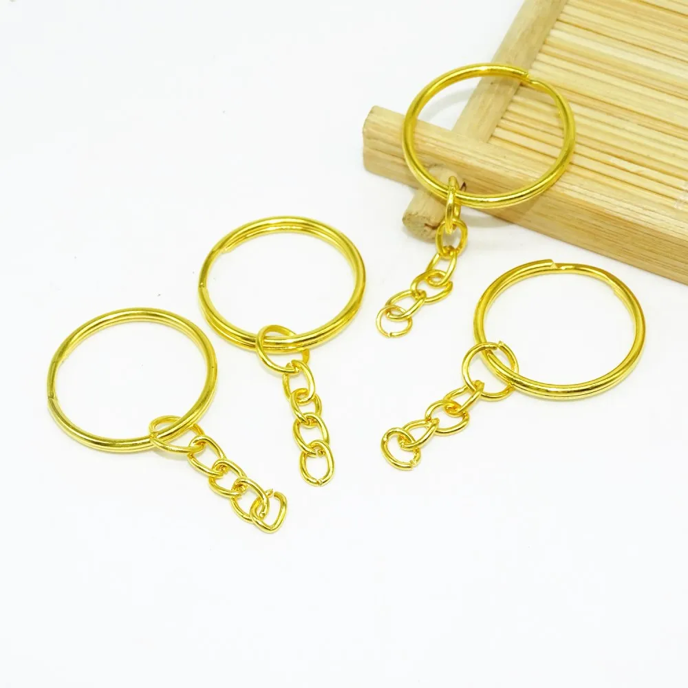 Polished Color Keyring Keychain Split Ring with Short Chain Key Rings Women Men DIY Key Chains Jewelry
Polished Color Keyring Keychain Split Ring with Short Chain Key Rings Women Men DIY Key Chains Jewelry