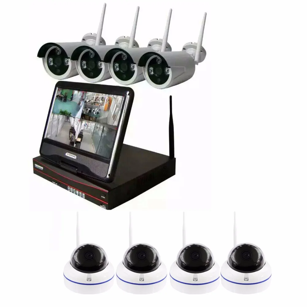 8CH CCTV System 960P HDMI IP Camera Wireless NVR Kit 8PCS 1.3MP IR Dome Security Surveillance | Безопасность и защита