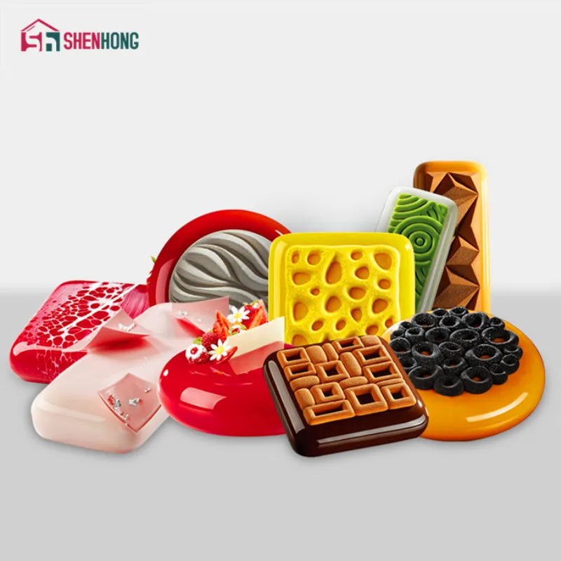 SHENHONG Various Shapes Mousse Cake Mold Decorating Silicone Mould Dessert Flower Pan Chocolate Bakeware
SHENHONG Various Shapes Mousse Cake Mold Decorating Silicone Mould Dessert Flower Pan Chocolate Bakeware