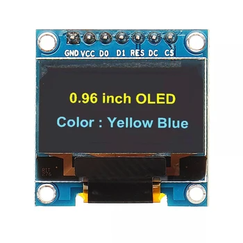 5Pcs/Lot 7Pin 0.96 Inch OLED Display 12864 SSD1306 SPI IIC Serial LCD Screen Module For Arduino
5Pcs/Lot 7Pin 0.96 Inch OLED Display 12864 SSD1306 SPI IIC Serial LCD Screen Module For Arduino