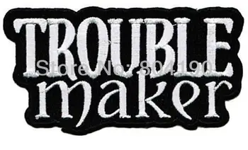 TROUBLE MAKER Embroidered NEW IRON ON and SEW ON Cool Biker Vest Patch Uniform Jacket Military Badge WE CAN DO CUSTOM PATCHES
TROUBLE MAKER Embroidered NEW IRON ON and SEW ON Cool Biker Vest Patch Uniform Jacket Military Badge WE CAN DO CUSTOM PATCHES
