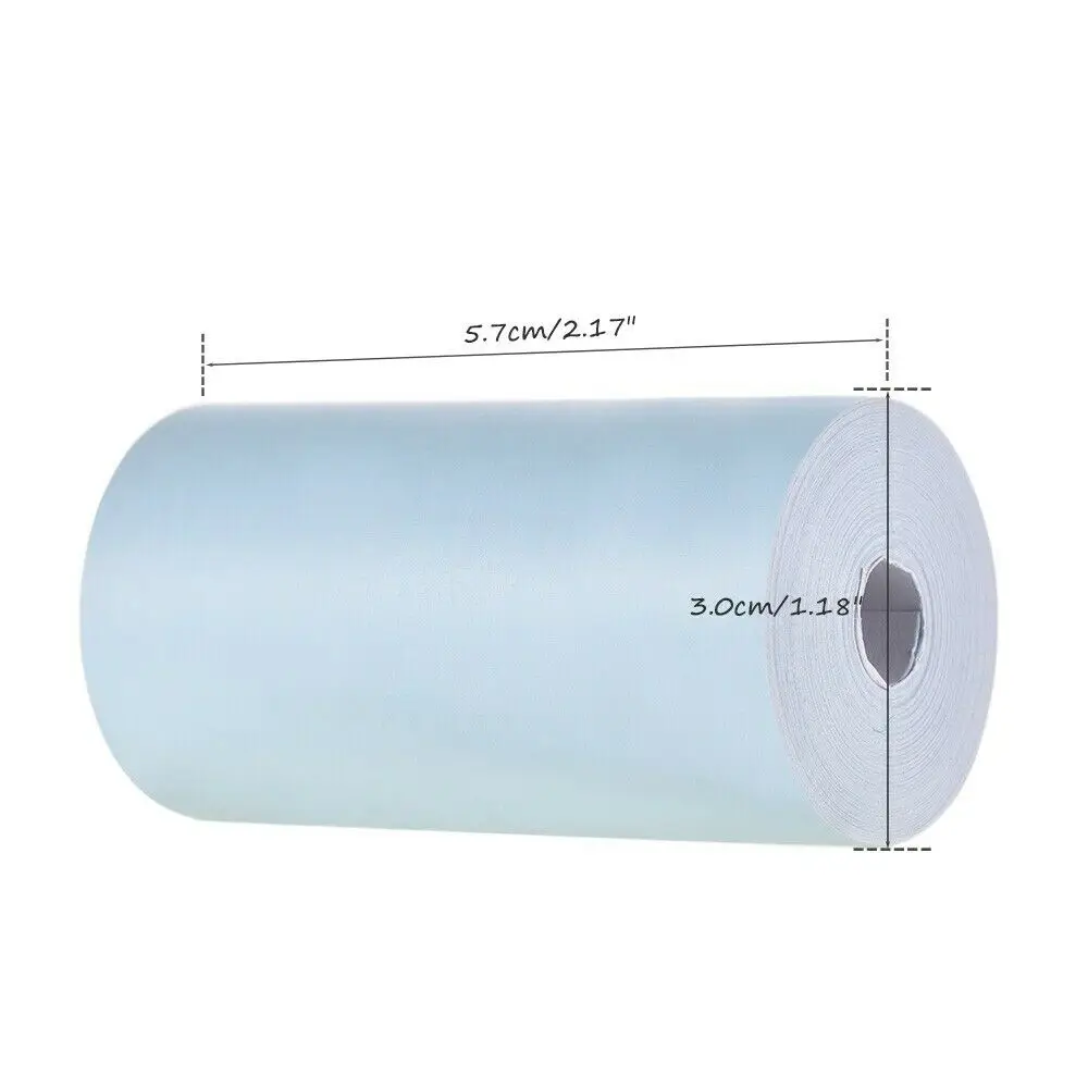 3 Rolls Color Thermal Paper Roll Bill Receipt Photo Paper Clear Printing for A6 PeriPage PAPERANG P1/P2 TTHGOS2093BL-3
3 Rolls Color Thermal Paper Roll Bill Receipt Photo Paper Clear Printing for A6 PeriPage PAPERANG P1/P2 TTHGOS2093BL-3