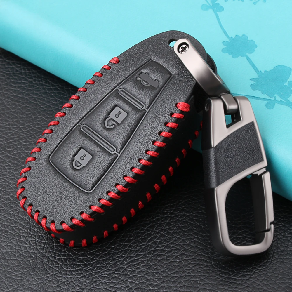 Genuine Leather Car Key Fob Cover case wallet exclusive For Suzuki Grand Vitara Ignis Liana Samurai Swift Sx4 Auto key | Автомобили и