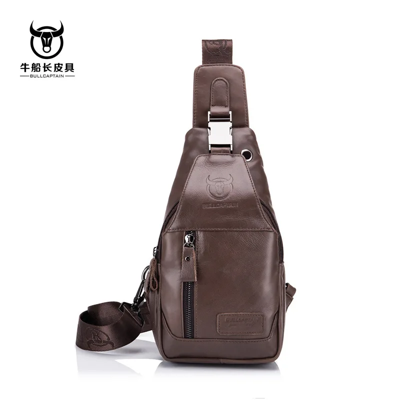 BULLCAPTAIN NEW 2019 Brand Genuine Leather Casual Sling Bag Men's Chest Pack Crossbody Shoulder Bag Messenger Bags For men's bag
BULLCAPTAIN NEW 2019 Brand Genuine Leather Casual Sling Bag Men's Chest Pack Crossbody Shoulder Bag Messenger Bags For men's bag