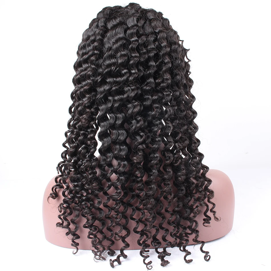 lace front human hair wigs for black women brazilian malaysian indian peruvian virgin hair   (13)